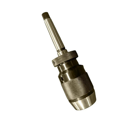 Hardcore Heavy Duty 5/8 Drill Chuck Replacement With Arbor For Jet JDP 15 Bench Drill Press upgrade, steel construction, precision design.