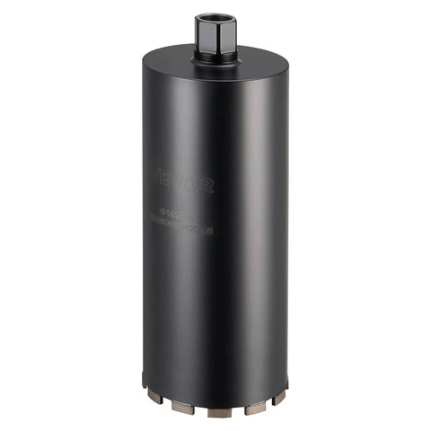 Front view of a Pro Grade Wet Diamond Core Drill Bit Set For Concrete And Masonry, showing heavy-duty weld and 1-1/4 in-7 UNC thread.