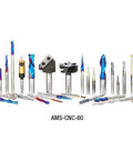 Top Shelf Metric Cnc Router Bit Collection Featuring Rock Solid Carbide Cutters arranged for precision CNC woodworking.