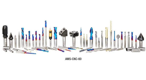 Top Shelf Metric Cnc Router Bit Collection Featuring Rock Solid Carbide Cutters arranged for precision CNC woodworking.