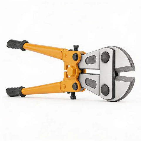 Heavy Duty 30 Inch Bolt Cutter With Ergonomic Non-Slip Handle, Cuts Padlocks, Chains, Locks, Rods, Rivets and Wire, Hardened Steel Jaws