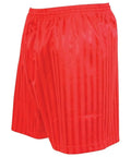 Red striped shorts