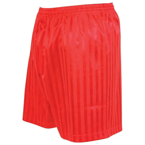 Red striped shorts
