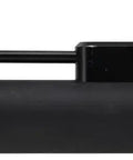 Action Rod Alignment Tool For Gunsmithing, one-piece aluminum with steel contact, locking mechanism, black, side view