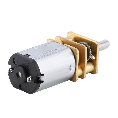 Compact 6V DC Gear Motor With Metal Gearbox For Tiny Projects N20 Micro Geared Motor Low Speed High Torque Kit Friendly