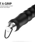 Automatic Rebar Wire Twister Tool Updated Model Built Tough With Reinforced Spring For Smooth Recoil And Fast Reload Ergonomic Rubber Handle For Easy High Strength Wire Tie Twisting On Rebar Projects close-up rubber grip handle