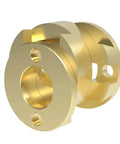 Upgrade Your 3D Printer Setup Sweet With These Cool Oldham Couplings And T8 Lead Screws Made Of Brass For Smooth Z Axis Motion On Hot Beds And Flex VZBot Builds Sure To Hit Perfect Threads Every Time. Brass Oldham coupling for T8 lead screw, 16mm hole