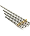 8mm T8 Lead Screw With 1mm Pitch And Brass Nut For 3D Printers, Trapezoidal Stainless Steel Screw, Easy Install