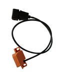 Heavy Duty Excavator Speed Sensor Encode For Forklift Machinery 7915496308, black cable with orange connector, precision engine part.