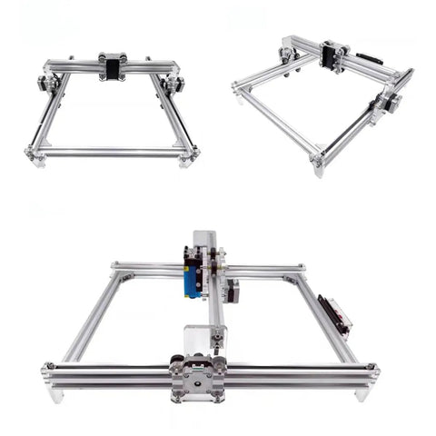 4080 T Slot Aluminum Profile Kit For 3D Printer And CNC DIY Builds Anodized Silver Linear Rail 1000mm Length Two Pack Heavy Duty