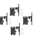 Soft Cushioned Double Roller Drawer Latch Set No Fuss For RV Camper And Boat Includes Mounting Screws Smooth Quiet Operation Durable Hardware