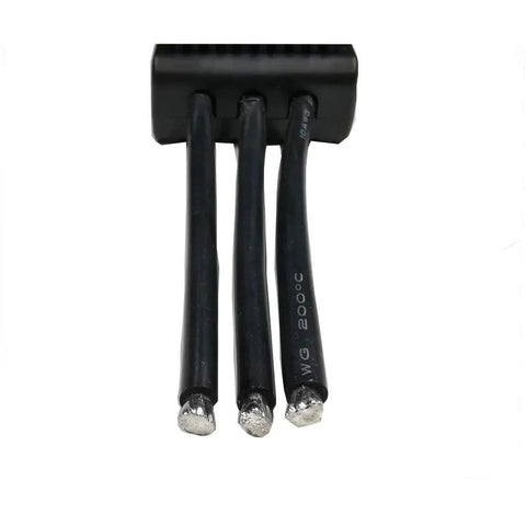 Close-up of wiring on 150 Amp High Voltage Opto ESC For RC Aircraft And Helicopters, 5 To 12S Support, Programmable Start Mode