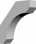 Legacy Bracket 3 In W x 12 In D x 12 In H High Density Urethane Construction Lightweight Yet Durable Weatherproof shown from side angle