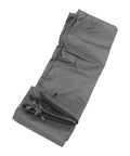 Beefy Outdoor Telescope Cover 160x120 Cm Built With 420D Oxford Cloth, weatherproof, folded gray cover with zippers visible.