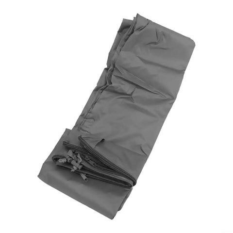 Beefy Outdoor Telescope Cover 160x120 Cm Built With 420D Oxford Cloth, weatherproof, folded gray cover with zippers visible.