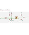 EC11 rotary encoder circuit diagram for OLED Display Rotary Encoder Module With I2C Protocol For Parameter Tuning In Embedded Systems And Prototyping Handy OLED Encoders Combo For Lab Gear IoT Projects And Portable Devices