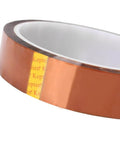 Heavy Duty High Temperature Kapton Tape Polyimide Adhesive Film 20mm Wide 33m Long Delivers 260C Continuous Heat 300C Peak