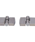 Rock Solid Gravity Hinges For Left Hand Interior Doors Self Closing Hydraulic Hardware featuring stainless steel and ball bearing design.