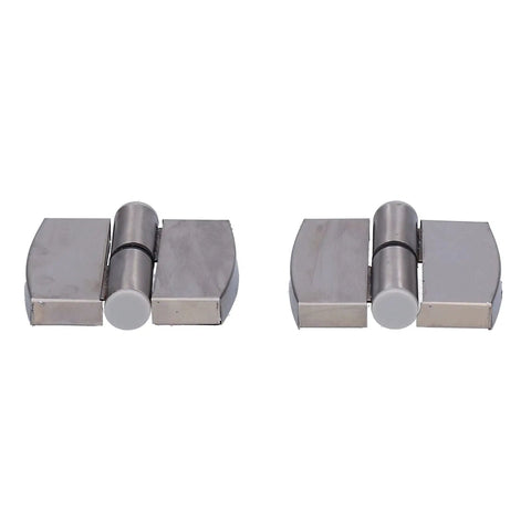 Rock Solid Gravity Hinges For Left Hand Interior Doors Self Closing Hydraulic Hardware featuring stainless steel and ball bearing design.