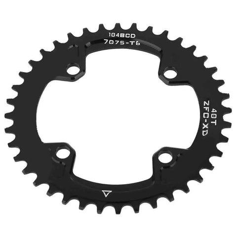 Dope Lightweight Aluminum Chain Ring 104 BCD 40T Narrow Wide Round Chain Ring For Mountain Bike And Single Speed CNC Machined Part