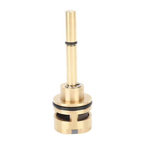 RP51919 Copper Shower Valve Diverter Replacement shows gold brass diverter cartridge with O-ring for easy installation.