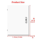 Product size chart showing dimensions for Heavy Duty Universal EV Charger Enclosure And Cover With Cable Holder.