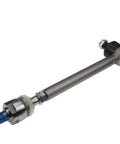 Heavy Duty Kickass Steering Arm Tie Rod Ball Joint Straight Swap Replacement For Case Ih 4wd Loader Backhoe Real Deal Fixed Farm Steering 144457A1 112509A1, close-up view, metal construction, designed for Case IH tractors.