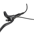 Four Piston Hydraulic Disc Brake Replacement Kit For X1S E Bike Upgrade with black brake lever and cable visible