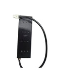 Rock Solid Linear Motor Cranks Out Serious Thrust And Smooth Motion with black housing and cable for robotic use.