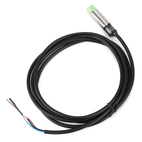 Metal Proximity Switch PR12-4DN 3 Wire NO NPN Sensor For Machinery And Metallurgy, 4mm Detection Distance, Built In Power Safeguard Circuit, Durable Industrial Grade Proximity Sensor with cable