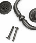 Vintage Style Bail Drop Cabinet Pulls 3.25 Inch Center Spacing 82mm with screws, Antique Dark Brass Bronze Oil Rubbed Finish
