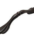 Oil Rubbed Bronze Cabinet Hardware Pulls Set Of 10, 3 Inch Hole Centers, 5-7/16 Inch Overall Length, 7/8 Inch Width, 1 Inch Projection, Model 3631ORB
