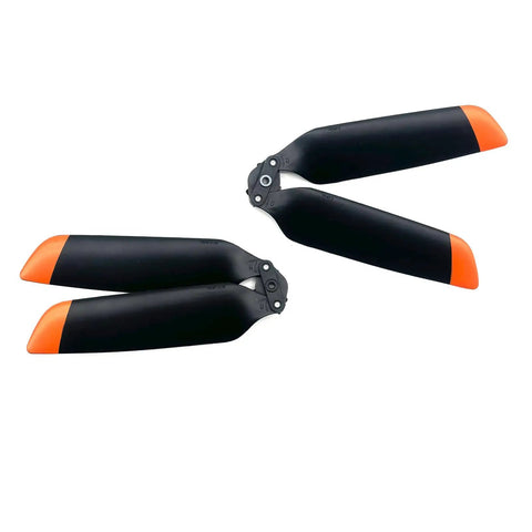 Low Noise Quick Release Propellers For DJI Matrice 4T And 4E Enterprise Drone Replacement 1157 And 1154 Blades Pack Of 4, black and orange propellers