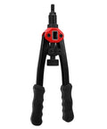 Heavy Duty 320mm Rivet Nut Tool Kit For M3 To M12 Rivet Nuts All In One Rivnut Setter, black and red handheld tool, front view