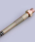 Heavy Duty High Pressure Pump Hose Metal Coil Tube Connector Great For Air Inflation Pumps And Pressure Washers Plus High Temp Resistant Lightweight Design Keeps Flow Smooth No Leaks Found During Hot Summer Grind At Home Or Shop, metal coil hose connector