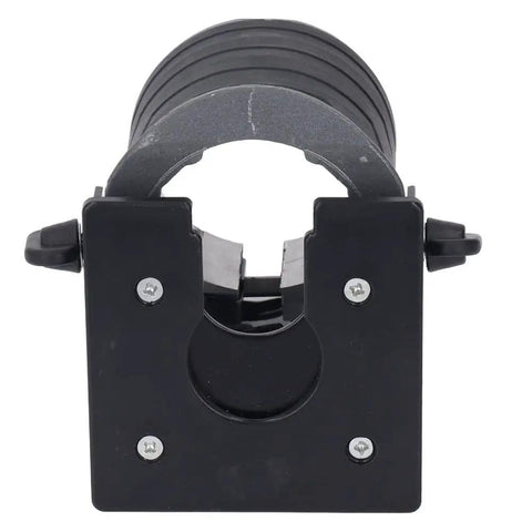 Kickass Adjustable Aluminum Router Base For Woodworking Crews Clean Edge Profiling And Precision Bevel Cuts view of mounting bracket with screws