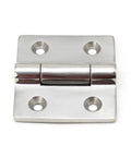 Beefy Heavy Duty Stainless Steel Hinges For Electrical Gear And Industrial Hardware Precision Cast 50x50x5mm T Profile 1 Piece
