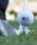 Diamond Golf Tees That Cut Spin For Longer, Straighter Drives And Zero Friction Feel, 3.25 Inch Tees, golf ball and iron on grass