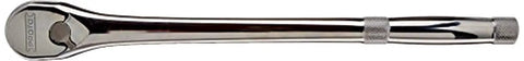 Pro Grade Workhorse Pear Head Ratchet With A Fifteen Inch Long Handle And Half Inch Drive, Sealed To Keep Debris Out
