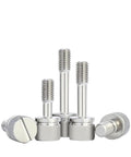 Stainless Steel Knurled Thumb Screws Set For Computer Case Bolts Grip It By Hand With Knurl Head M2 Through M8 Five Pieces
