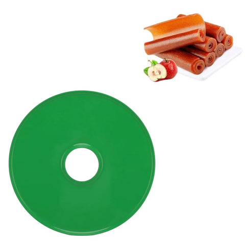 Top Tier Food Grade Silicone Dehydrator Sheet, Tailored For FD660 Fruit Dryer Machine, vibrant green drying mat for purees.