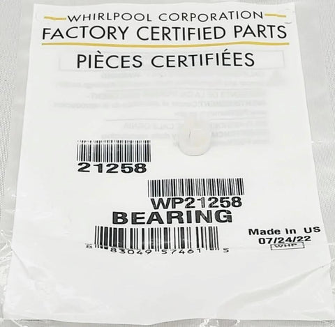 Washer Lid Hinge Bearing Genuine OEM New Sealed In Original Factory Packaging Made In USA AM 3 6 1L EA251221