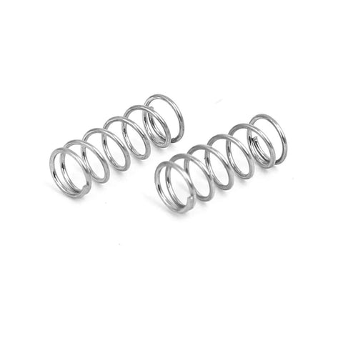 uxcell compression springs, 304 stainless steel, 4 mm OD, 0.4 mm wire, 10 mm free length, 2 pcs