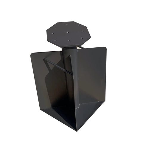 Ground Embedded Patio Umbrella Base For Cantilever Setups Space Saving Design That Frees Up Patio Space Rock Solid Stability