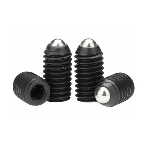 Hardcore Pro Level M2.5 Hex Socket Spring Ball Plunger Grub Set Screws 10 Pack Heavy Duty Steel Bolts Built Tight For Slick Alignment And Reliable Hardware Solutions