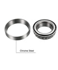 Two Pack LM29749 LM29710 Tapered Roller Bearing Cone And Cup Set For 1.5 Inch Bore, 2.5625 Inch Outer Diameter, Chrome Steel