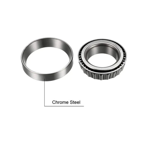Two Pack LM29749 LM29710 Tapered Roller Bearing Cone And Cup Set For 1.5 Inch Bore, 2.5625 Inch Outer Diameter, Chrome Steel