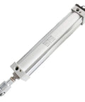 Workhorse Pneumatic Air Cylinder Double Acting Two Point Five Inch Bore Seven Point Eight Seven Inch Stroke With M16 By One Point Five Inch