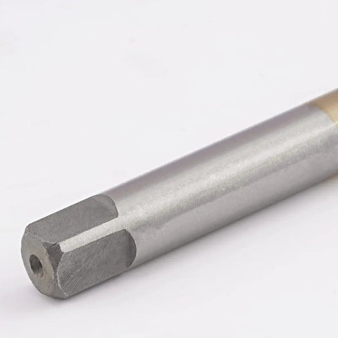 M10 X 1.5 HSS Ti-Coated Straight Flute Thread Tap Right Hand Pro Grade Tool square head and shank detail