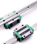 Rugged Linear Guide Slider Kit For Precise Motion On CNC Machines And Automation Gear, Heavy Duty Slide Rail System With Ultra Smooth Glide, 15 20 25 30 Series Compatible, Durable Line Rail For Consistent Trajectory. 20-size steel linear guide block on rail